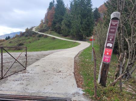 3. Dostopna pot do planin
